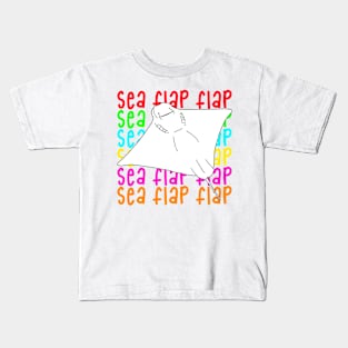 Sea Flap Flap Kids T-Shirt